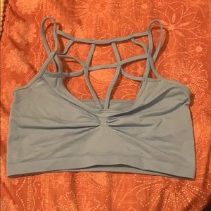 Baby blue strappy bralette💎 NEVER WORN 💎